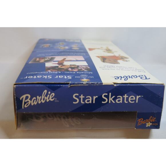 1997 Star Skater BARBIE 53375 Michelle Kwan Olympics New In Box Mattel Caucasian - Picture 9 of 10
